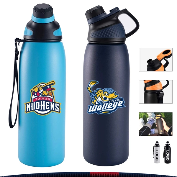 34 OZ. Ernac Vacuum Bottle - 34 OZ. Ernac Vacuum Bottle - Image 0 of 6