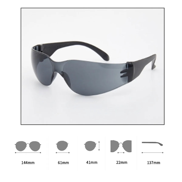 Wrap Around Eyewear Safety Glasses - Wrap Around Eyewear Safety Glasses - Image 1 of 6