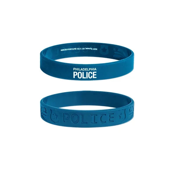 Police Safety Silicone Bracelet - Police Safety Silicone Bracelet - Image 0 of 0