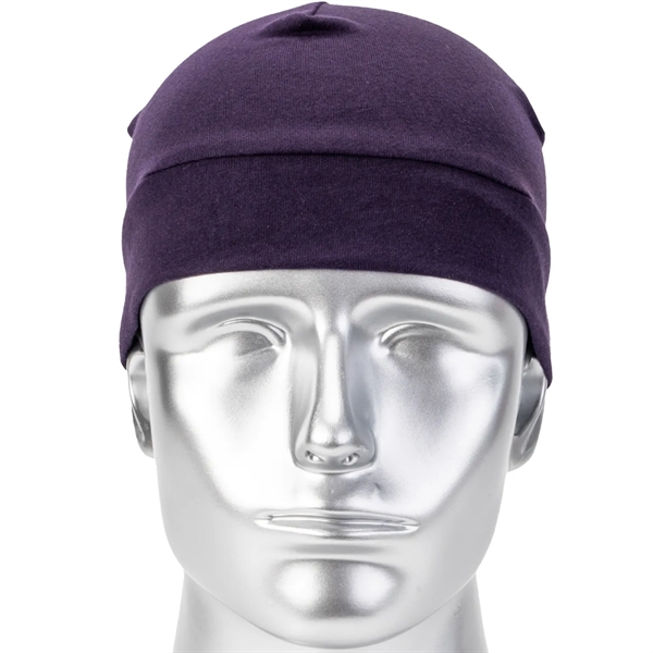 180GSM 100% Cotton Skull Cap - 180GSM 100% Cotton Skull Cap - Image 12 of 13