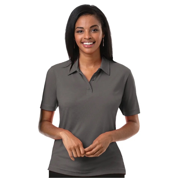 Ladies' Short Sleeve Nailhead Polo - Ladies' Short Sleeve Nailhead Polo - Image 1 of 3