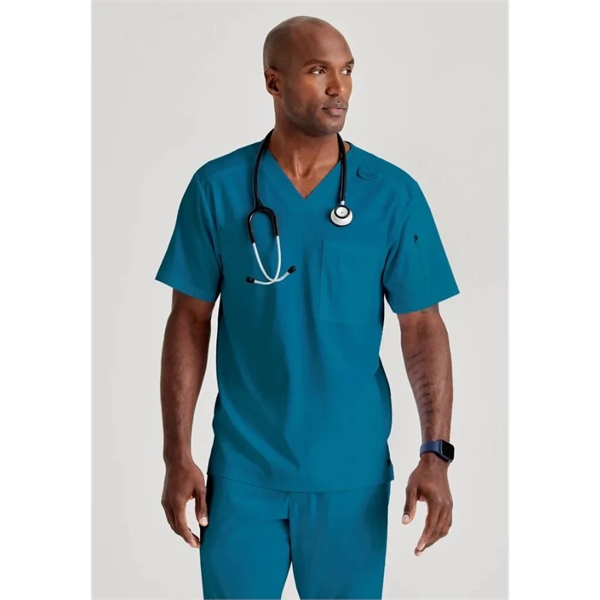 Barco Grey's Anatomy Men's V-Neck Murphy Top - Barco Grey's Anatomy Men's V-Neck Murphy Top - Image 5 of 12