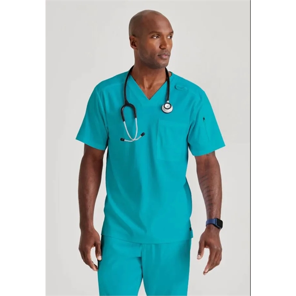 Barco Grey's Anatomy Men's V-Neck Murphy Top - Barco Grey's Anatomy Men's V-Neck Murphy Top - Image 7 of 12