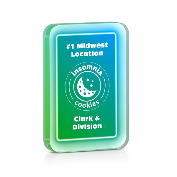 Rounded Acrylic Highlighter Award - Rounded Acrylic Highlighter Award - Image 10 of 28