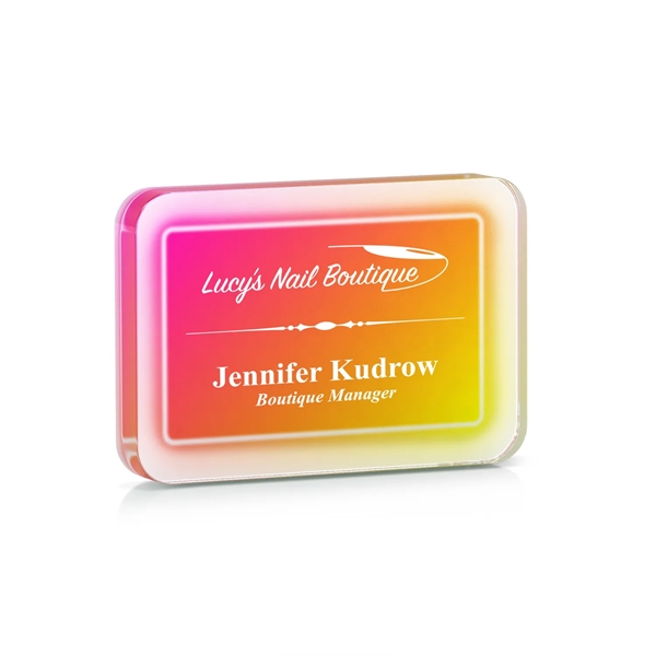 Rounded Acrylic Highlighter Award - Rounded Acrylic Highlighter Award - Image 11 of 28