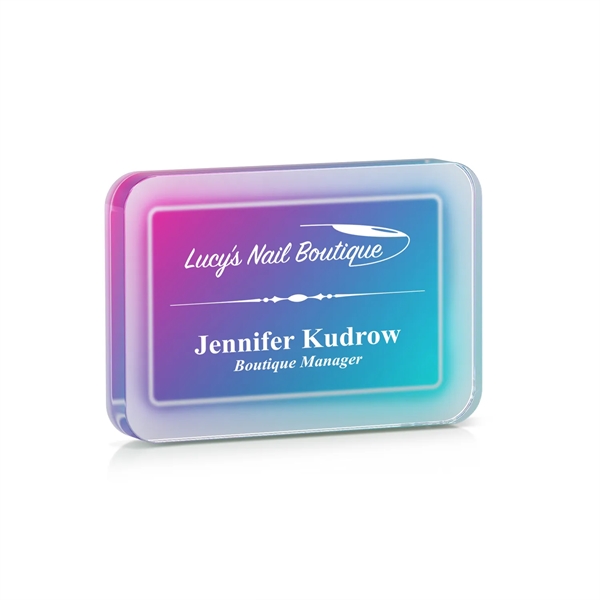 Rounded Acrylic Highlighter Award - Rounded Acrylic Highlighter Award - Image 15 of 28