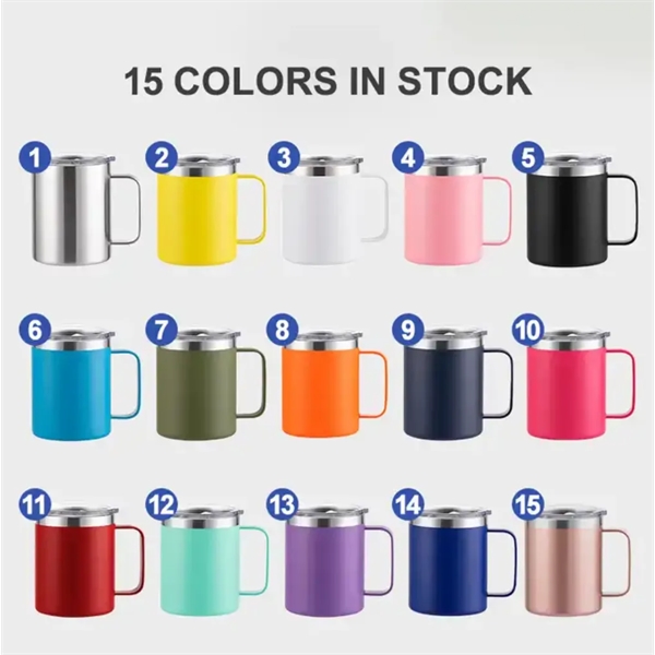 16Oz Stainless Steel Vacuum Insulated Mug - 16Oz Stainless Steel Vacuum Insulated Mug - Image 1 of 1