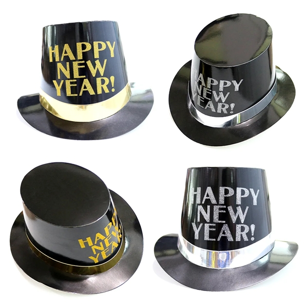 Happy New Year Eve Party Top Hat - Happy New Year Eve Party Top Hat - Image 2 of 4