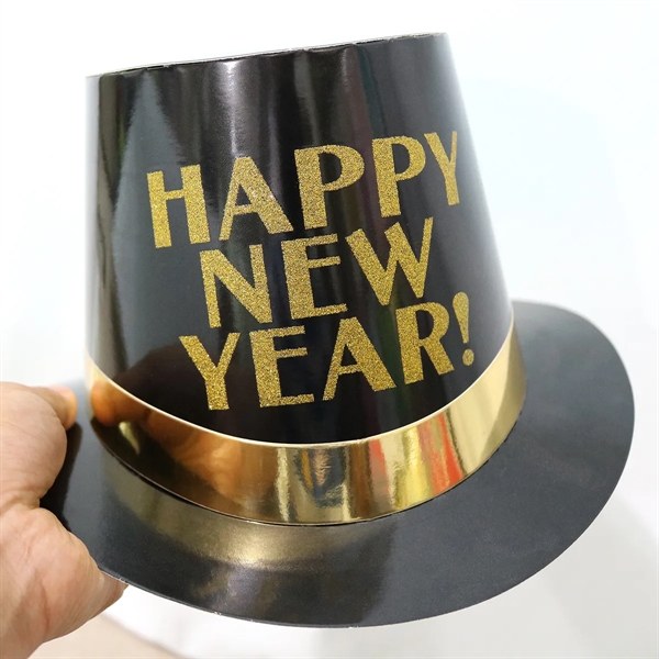 Happy New Year Eve Party Top Hat - Happy New Year Eve Party Top Hat - Image 1 of 4