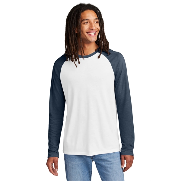 Allmade Unisex Tri-Blend Long Sleeve Colorblock Raglan - Allmade Unisex Tri-Blend Long Sleeve Colorblock Raglan - Image 4 of 34