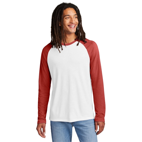 Allmade Unisex Tri-Blend Long Sleeve Colorblock Raglan - Allmade Unisex Tri-Blend Long Sleeve Colorblock Raglan - Image 5 of 34