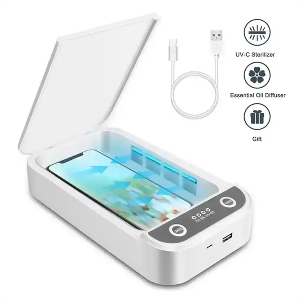 UV Mobile Phone Sterilizer Disinfection Sterilization Box - UV Mobile Phone Sterilizer Disinfection Sterilization Box - Image 1 of 4