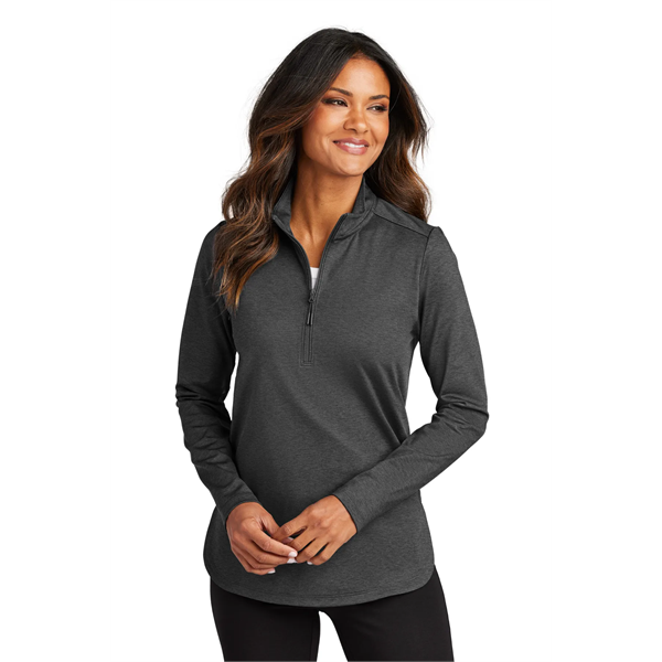 Port Authority Women's C-FREE Double Knit 1/4-Zip - Port Authority Women's C-FREE Double Knit 1/4-Zip - Image 0 of 29
