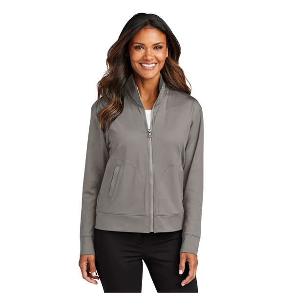 Port Authority Women's C-FREE Double Knit Full-Zip - Port Authority Women's C-FREE Double Knit Full-Zip - Image 10 of 19