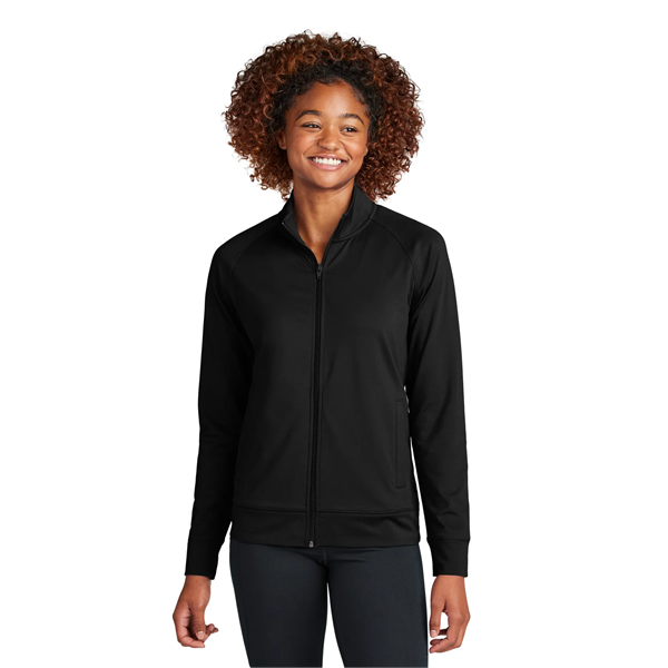 Sport-Tek Women's Sport-Wick Stretch Full-Zip Cadet Jacket - Sport-Tek Women's Sport-Wick Stretch Full-Zip Cadet Jacket - Image 0 of 29