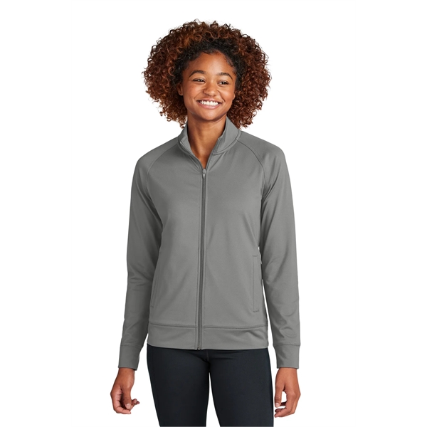 Sport-Tek Women's Sport-Wick Stretch Full-Zip Cadet Jacket - Sport-Tek Women's Sport-Wick Stretch Full-Zip Cadet Jacket - Image 4 of 29
