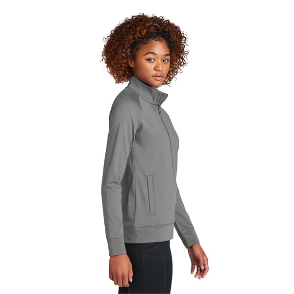 Sport-Tek Women's Sport-Wick Stretch Full-Zip Cadet Jacket - Sport-Tek Women's Sport-Wick Stretch Full-Zip Cadet Jacket - Image 6 of 29