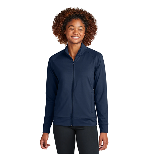 Sport-Tek Women's Sport-Wick Stretch Full-Zip Cadet Jacket - Sport-Tek Women's Sport-Wick Stretch Full-Zip Cadet Jacket - Image 18 of 29