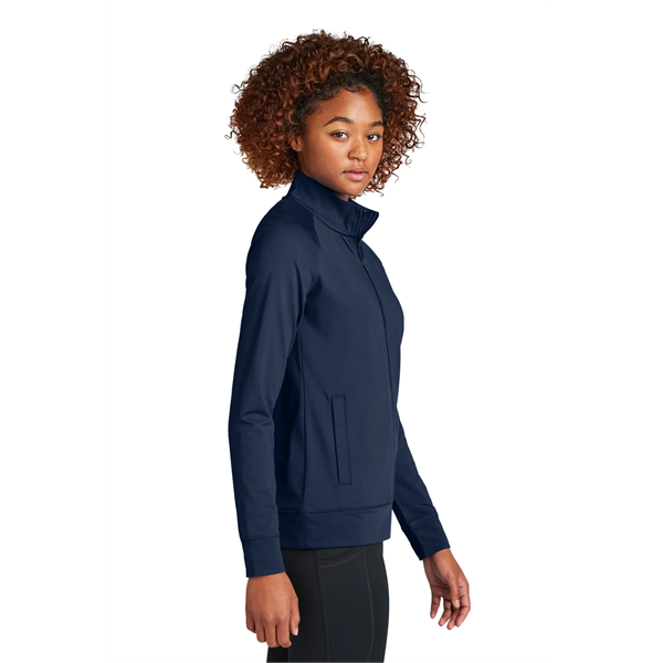 Sport-Tek Women's Sport-Wick Stretch Full-Zip Cadet Jacket - Sport-Tek Women's Sport-Wick Stretch Full-Zip Cadet Jacket - Image 20 of 29