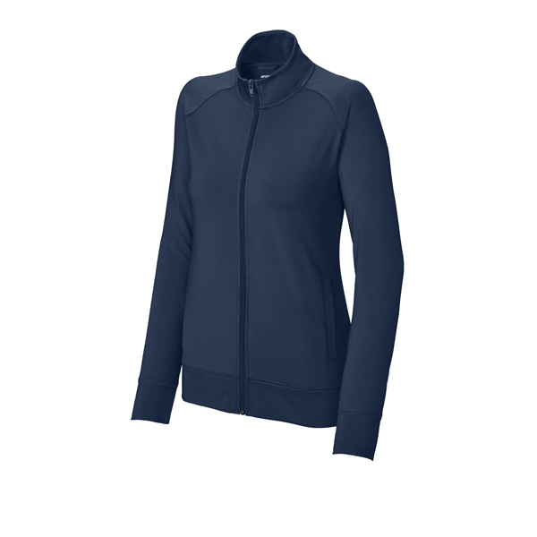 Sport-Tek Women's Sport-Wick Stretch Full-Zip Cadet Jacket - Sport-Tek Women's Sport-Wick Stretch Full-Zip Cadet Jacket - Image 21 of 29