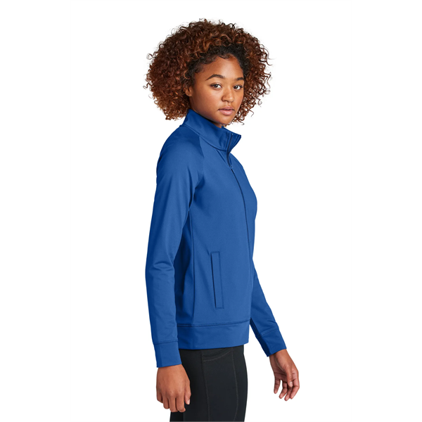 Sport-Tek Women's Sport-Wick Stretch Full-Zip Cadet Jacket - Sport-Tek Women's Sport-Wick Stretch Full-Zip Cadet Jacket - Image 25 of 29