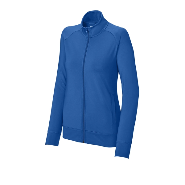 Sport-Tek Women's Sport-Wick Stretch Full-Zip Cadet Jacket - Sport-Tek Women's Sport-Wick Stretch Full-Zip Cadet Jacket - Image 26 of 29