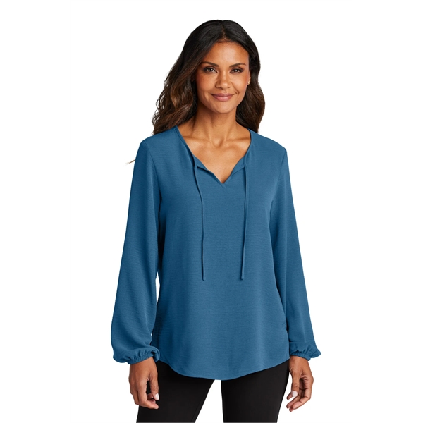 Port Authority Women's Textured Crepe Blouse - Port Authority Women's Textured Crepe Blouse - Image 0 of 14