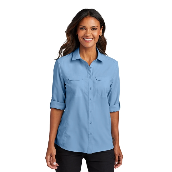 Port Authority Women's Long Sleeve UV Daybreak Shirt - Port Authority Women's Long Sleeve UV Daybreak Shirt - Image 2 of 24