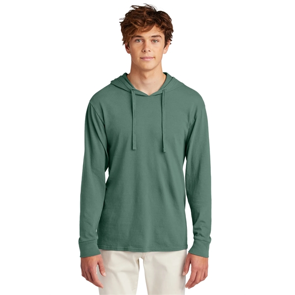 Port & Company Beach Wash Garment-Dyed Pullover Hooded Tee - Port & Company Beach Wash Garment-Dyed Pullover Hooded Tee - Image 4 of 34