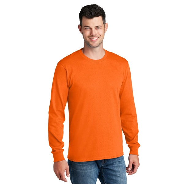 Port & Company - Long Sleeve Core Cotton Tee. - Port & Company - Long Sleeve Core Cotton Tee. - Image 105 of 119