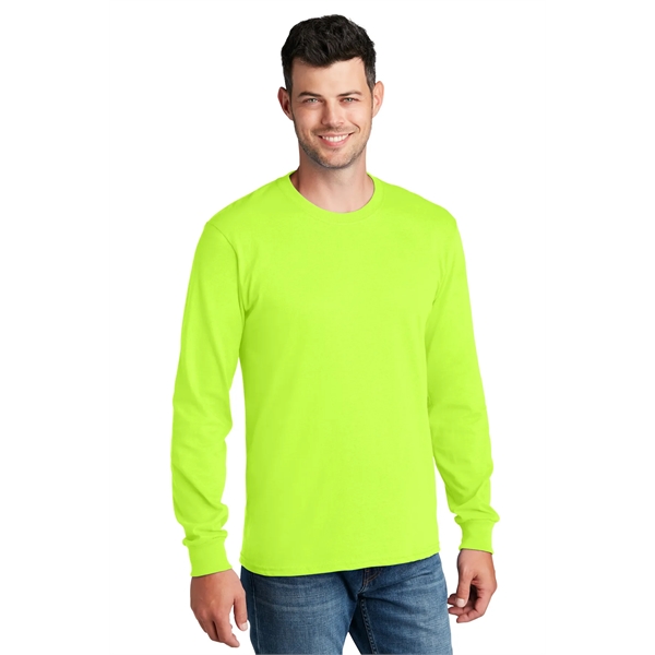 Port & Company - Long Sleeve Core Cotton Tee. - Port & Company - Long Sleeve Core Cotton Tee. - Image 106 of 119