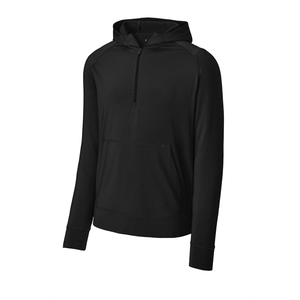 Sport-Tek Sport-Wick Stretch 1/2-Zip Hoodie - Sport-Tek Sport-Wick Stretch 1/2-Zip Hoodie - Image 3 of 23