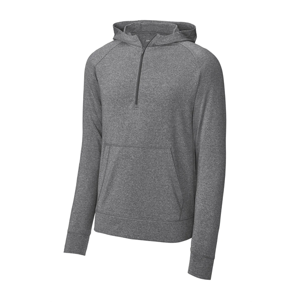 Sport-Tek Sport-Wick Stretch 1/2-Zip Hoodie - Sport-Tek Sport-Wick Stretch 1/2-Zip Hoodie - Image 12 of 23
