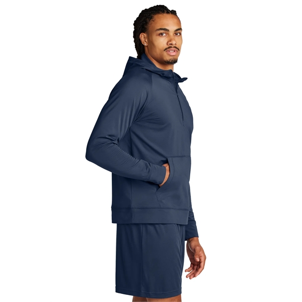 Sport-Tek Sport-Wick Stretch 1/2-Zip Hoodie - Sport-Tek Sport-Wick Stretch 1/2-Zip Hoodie - Image 16 of 23