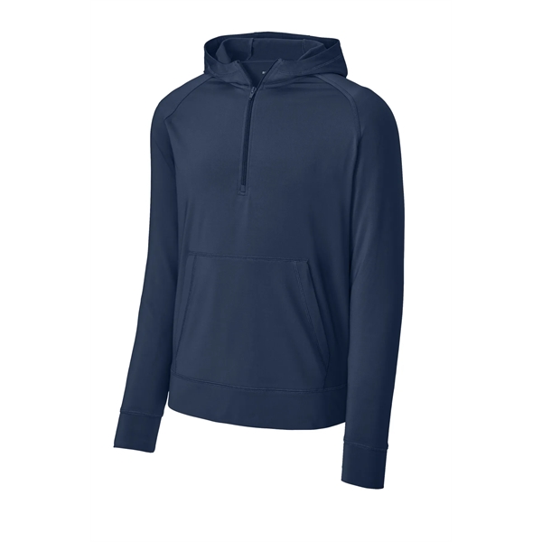 Sport-Tek Sport-Wick Stretch 1/2-Zip Hoodie - Sport-Tek Sport-Wick Stretch 1/2-Zip Hoodie - Image 17 of 23