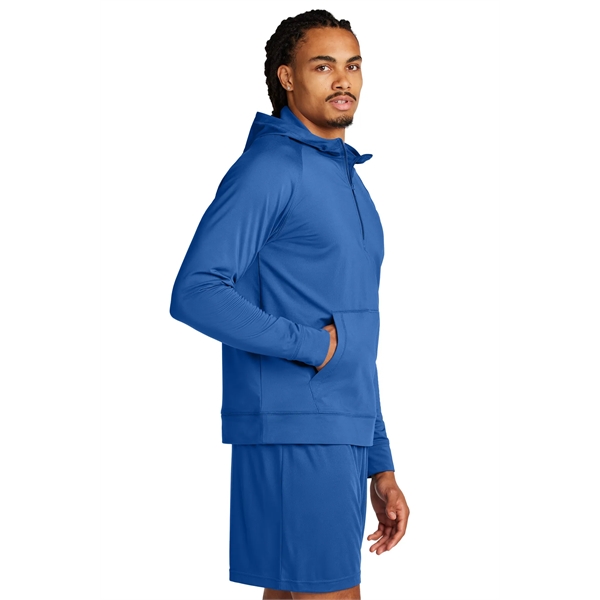 Sport-Tek Sport-Wick Stretch 1/2-Zip Hoodie - Sport-Tek Sport-Wick Stretch 1/2-Zip Hoodie - Image 20 of 23