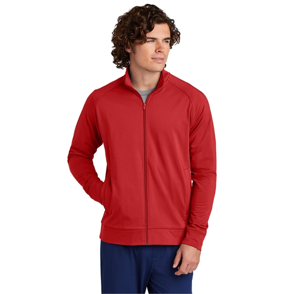 Sport-Tek Sport-Wick Stretch Full-Zip Cadet Jacket - Sport-Tek Sport-Wick Stretch Full-Zip Cadet Jacket - Image 3 of 29