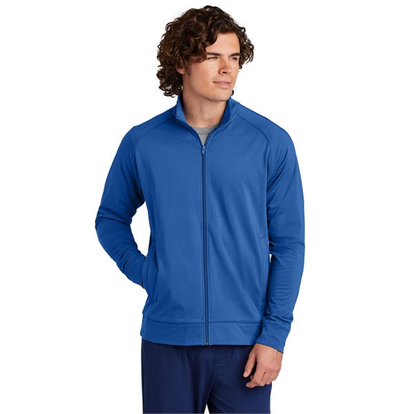 Sport-Tek Sport-Wick Stretch Full-Zip Cadet Jacket - Sport-Tek Sport-Wick Stretch Full-Zip Cadet Jacket - Image 5 of 29