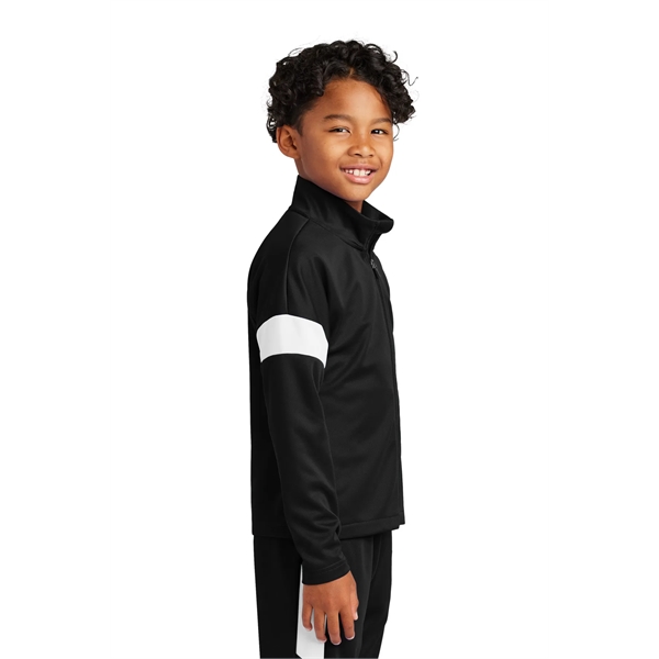 Sport-Tek Youth Travel Full-Zip Jacket - Sport-Tek Youth Travel Full-Zip Jacket - Image 7 of 34