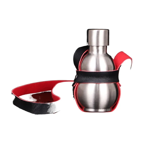 stainless steel hoist wine bottle - stainless steel hoist wine bottle - Image 3 of 5