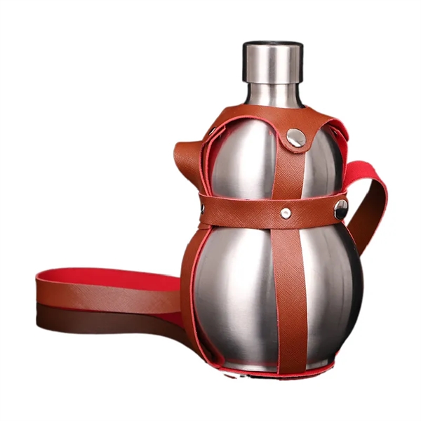 stainless steel hoist wine bottle - stainless steel hoist wine bottle - Image 4 of 5