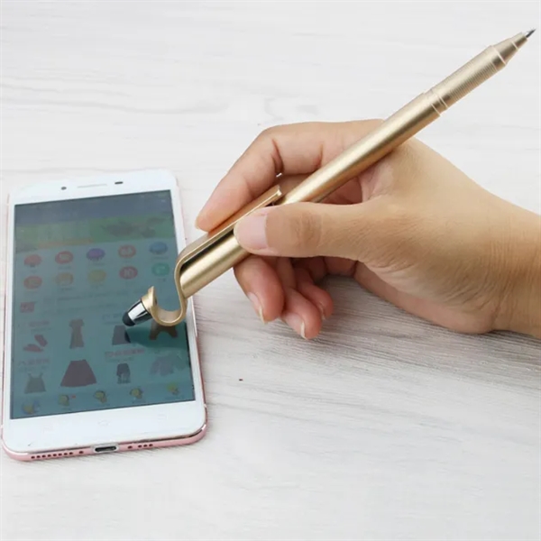 3-in-1 Phone Stand Stylus Pen - 3-in-1 Phone Stand Stylus Pen - Image 0 of 3