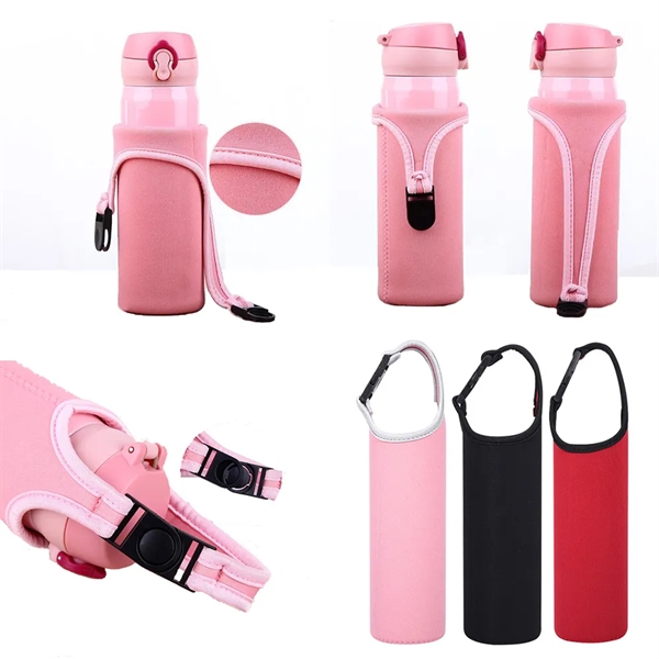 Neoprene Water Bottle Tumbler Cooler Sleeve - Neoprene Water Bottle Tumbler Cooler Sleeve - Image 2 of 7