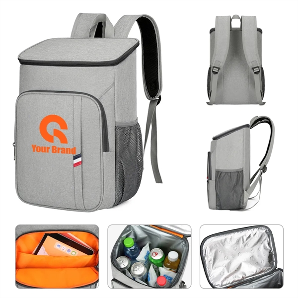 Insulated Picnic Cooler Backpack - Insulated Picnic Cooler Backpack - Image 0 of 4