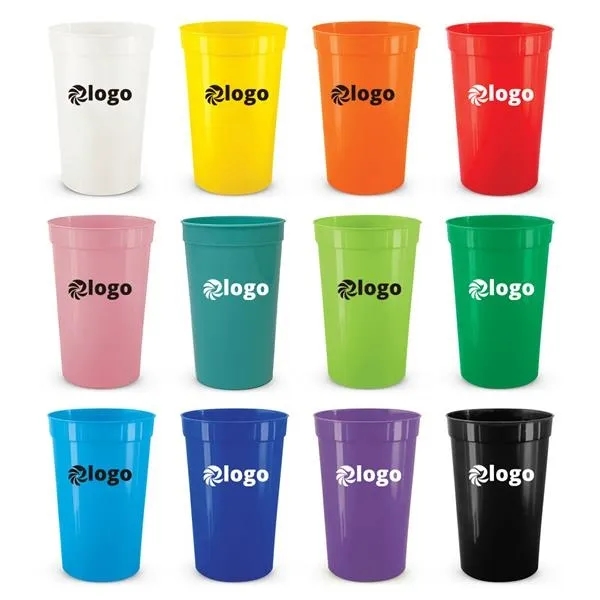8oz Plastic Reusable Party Stadium Cup - 8oz Plastic Reusable Party Stadium Cup - Image 1 of 1