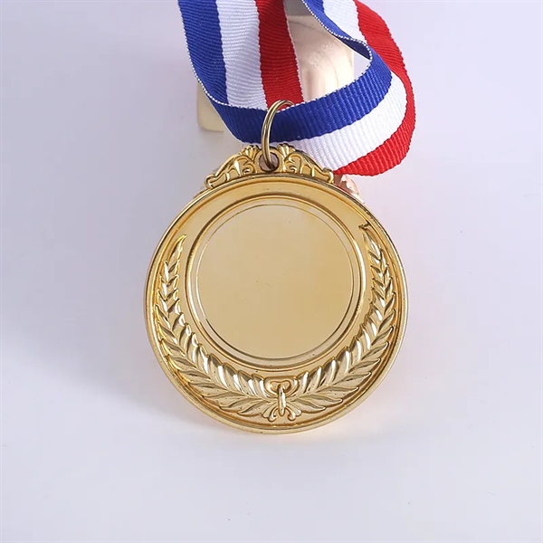 Express 2" Metal Medal With Wheat - Express 2" Metal Medal With Wheat - Image 1 of 2