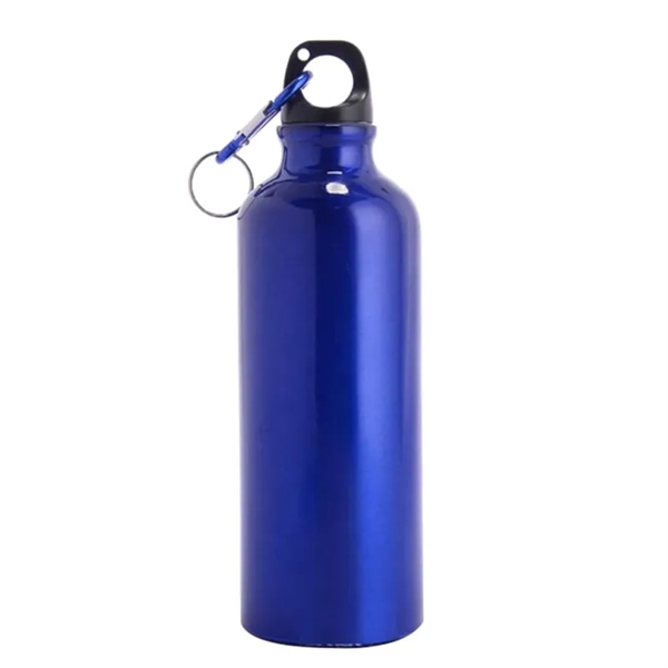 25 Oz. Aluminum Water Bottle w/Carabiner - 25 Oz. Aluminum Water Bottle w/Carabiner - Image 3 of 3