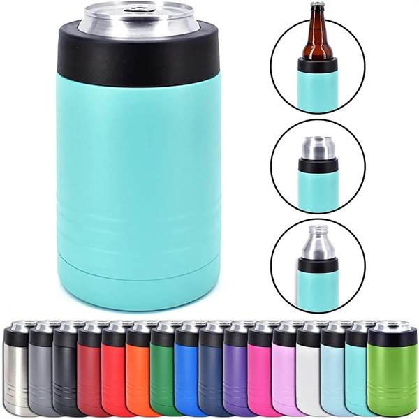 Stainless Steel 12oz Double Wall Vacuum Insulated Can Cooler - Stainless Steel 12oz Double Wall Vacuum Insulated Can Cooler - Image 1 of 2