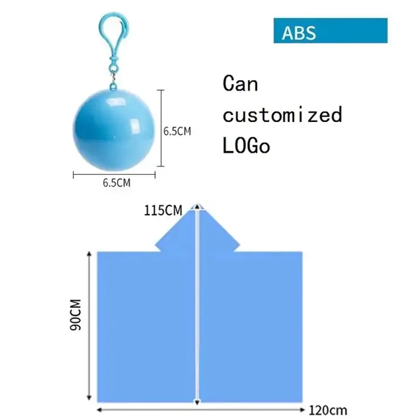 Disposable Raincoat Ball - Disposable Raincoat Ball - Image 3 of 4