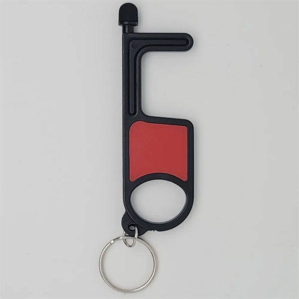 No-Touch Tool with Key Ring and Stylus - No-Touch Tool with Key Ring and Stylus - Image 4 of 4